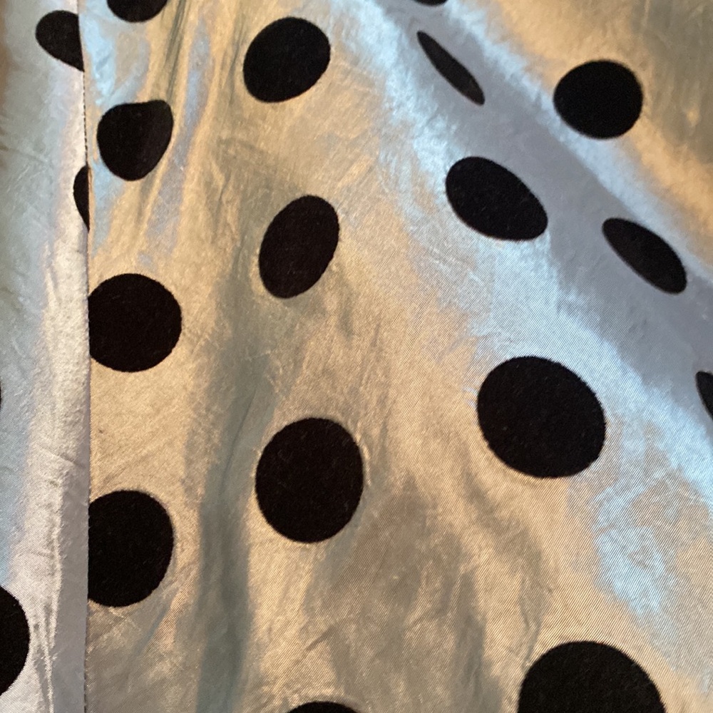 Charter Club LIKE NEW beautiful, gray & black metallic shiny girls dress - Sz 6 - Picture 15 of 16